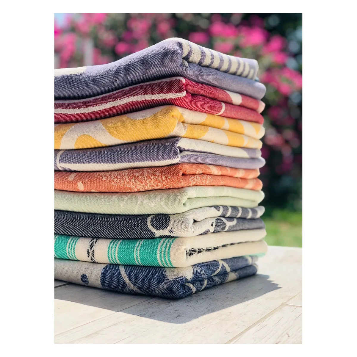 Fouta coton à carreaux 80×160