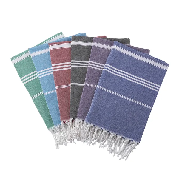 Fouta de hammam, 70×140 à 100×180