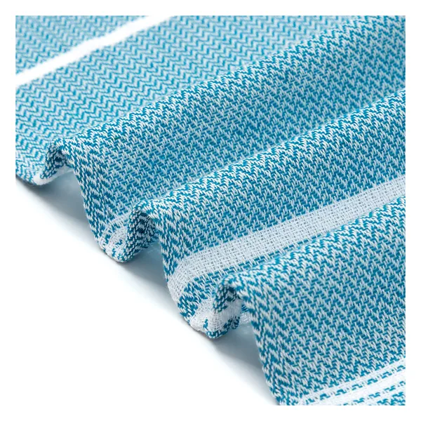 Fouta à pompons 90×180, 10 coloris, vue 3