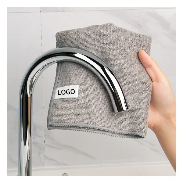Lavette cuisine microfibre récurante, noire ou grise, vue 3