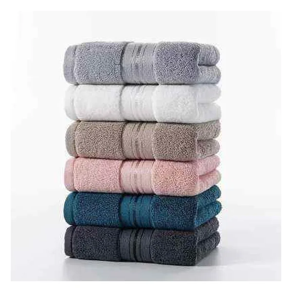 Serviette éponge 34×74, coton 300-450 g/m², 7 coloris