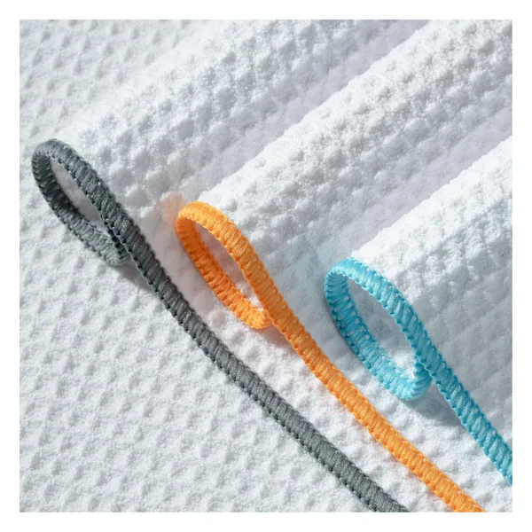 Serviette de golf magnétique caddie 40×40, 380 g/m², vue 3
