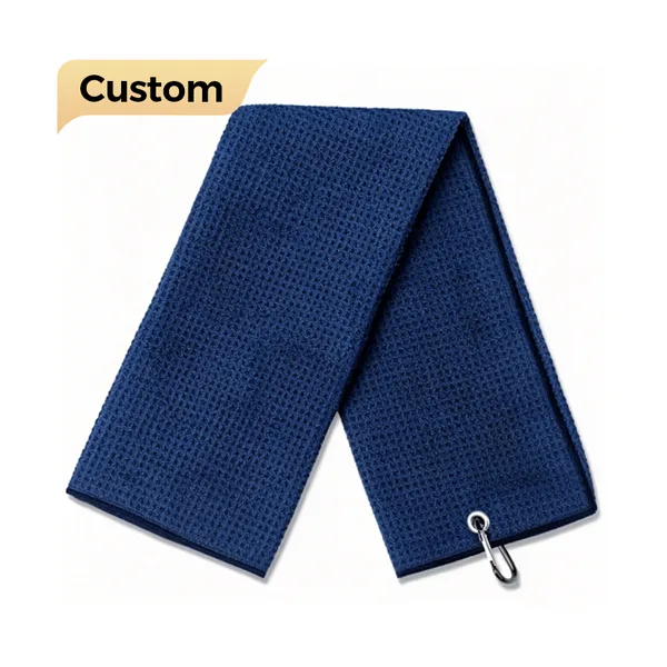 Serviette de golf monogrammée 40×60, microfibre