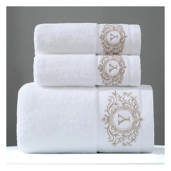 Serviette de toilette 35×75, coton 300-500 g/m², brodable